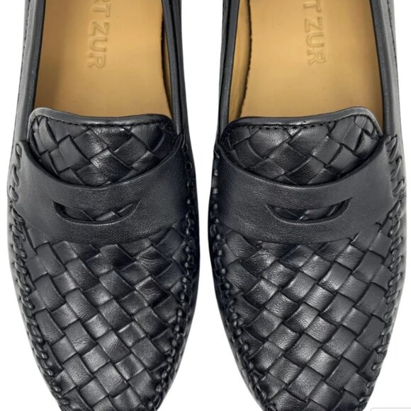 Robert Zur Women's Petra Black Woven Leather - Picture 3 of 5